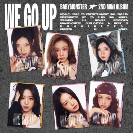 BABYMONSTER - WE GO UP (2nd Mini Album) Pattern Version