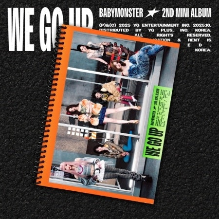 BABYMONSTER - WE GO UP (2nd Mini Album) Go version