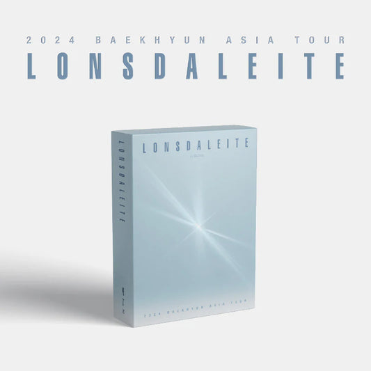 BAEKHYUN - 2024 BAEKHYUN ASIA TOUR Lonsdaleite in SEOUL BLU-RAY