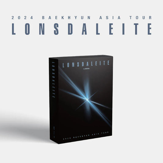 BAEKHYUN - 2024 BAEKHYUN ASIA TOUR Lonsdaleite in SEOUL DVD