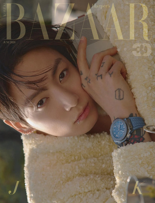 BAZAAR KOREA MAGAZINE JUNE 2026 JUNGKOOK A