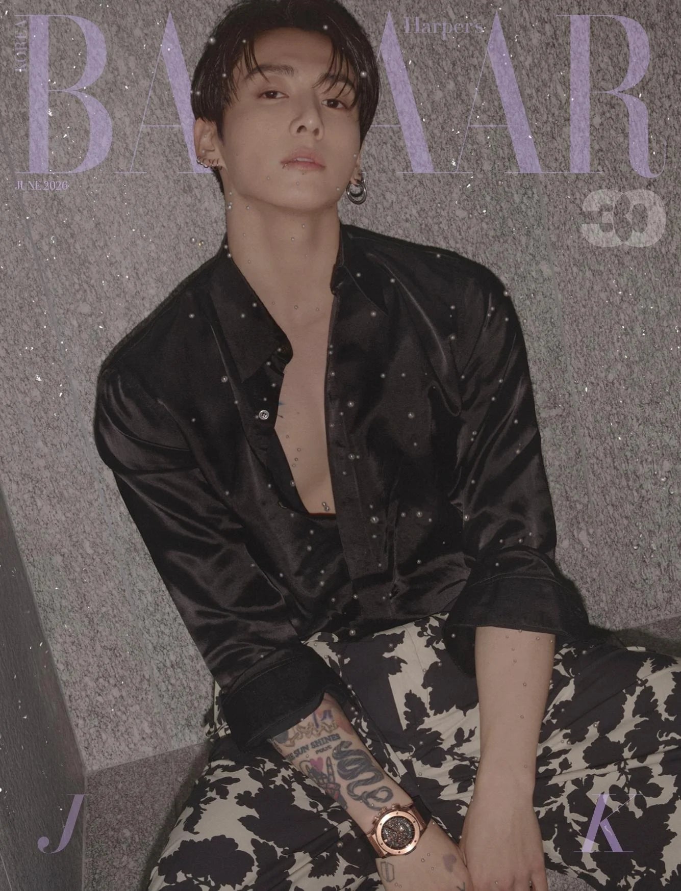BAZAAR KOREA MAGAZINE JUNE 2026 JUNGKOOK B