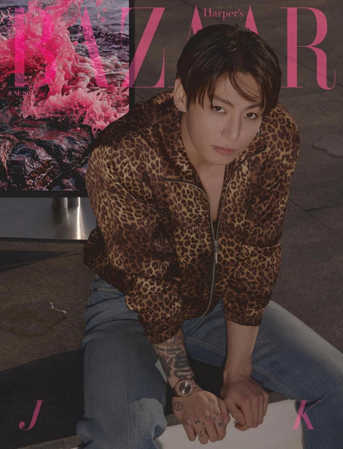 BAZAAR KOREA MAGAZINE JUNE 2026 JUNGKOOK D