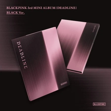 BLACKPINK - DEADLINE (3rd MINI ALBUM) Black