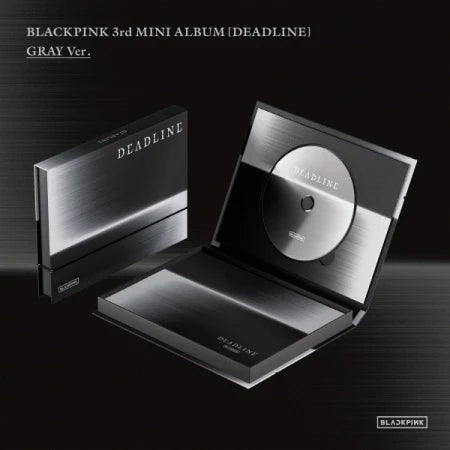 BLACKPINK - DEADLINE (3rd MINI ALBUM) (GRAY Version)