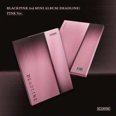 BLACKPINK - DEADLINE (3rd MINI ALBUM) Pink