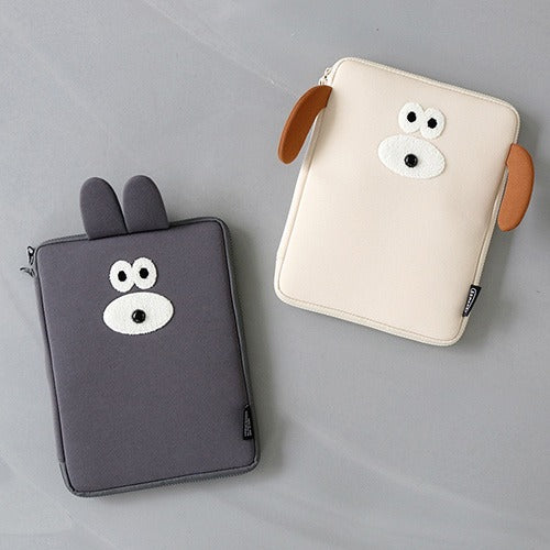 Romane Brunch Brother iPad Pouch Puppy / Bunny Versions