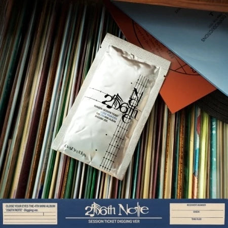 CLOSE YOUR EYES - 256th Note (The 4th Mini Album) (Digging Version)