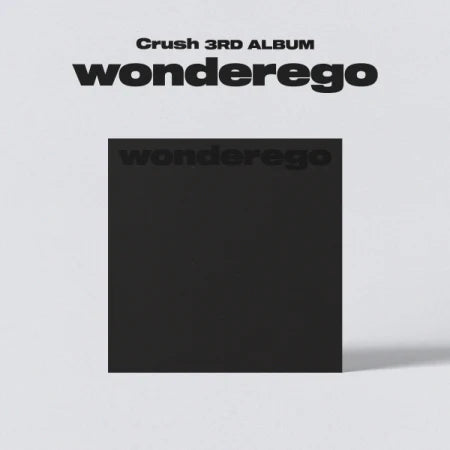 CRUSH - 3RD FULL ALBUM WONDEREGO 2CD