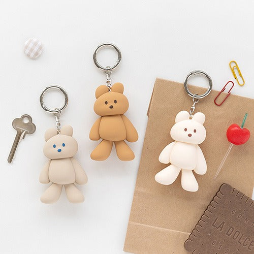 Romane DONATDONAT Cozybear Silicone Keyring