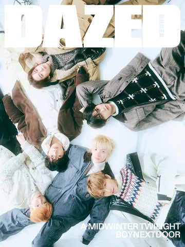 DAZED KOREA MAGAZINE NOVEMBER 2025 BOYNEXTDOOR A