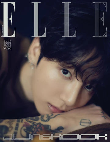 ELLE KOREA JAN 2026 BTS JUNGKOOK Cover B