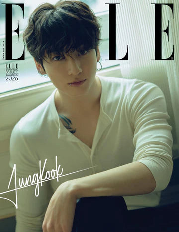 ELLE KOREA JAN 2026 BTS JUNGKOOK Cover C