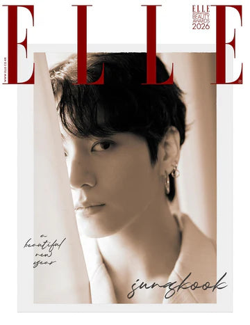 ELLE KOREA JAN 2026 BTS JUNGKOOK Cover E