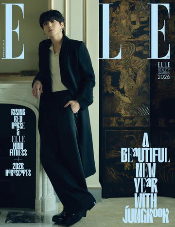 ELLE KOREA JAN 2026 BTS JUNGKOOK Cover G