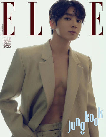 ELLE KOREA JAN 2026 BTS JUNGKOOK Cover H