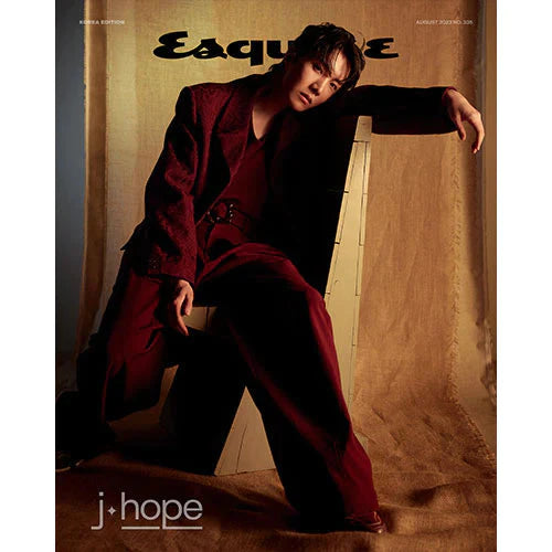 ESQUIRE MAGAZINE AUGUST 2023 J-HOPE COVER B