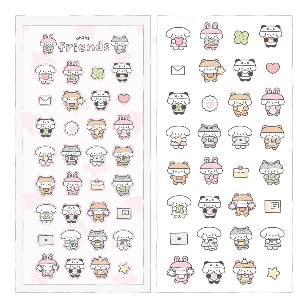 Okli Sticker OKIKI Friends sticker - SOKOLLAB