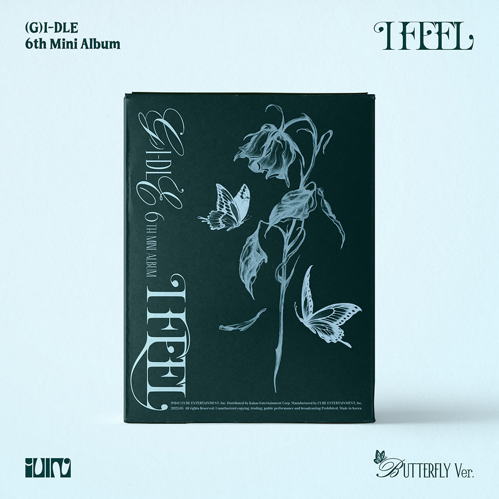 (G)I-DLE - 6TH MINI ALBUM I FEEL BUTTERFLY Version