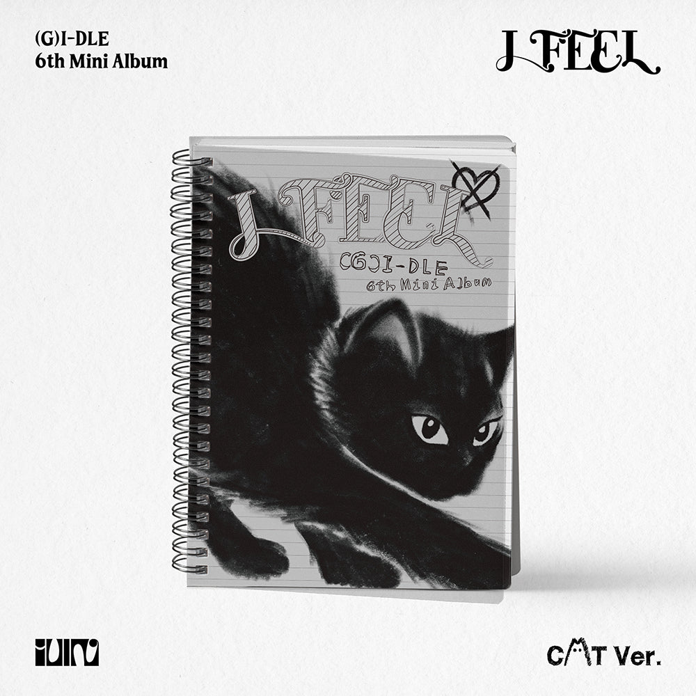 (G)I-DLE - 6TH MINI ALBUM I FEEL CAT Version 