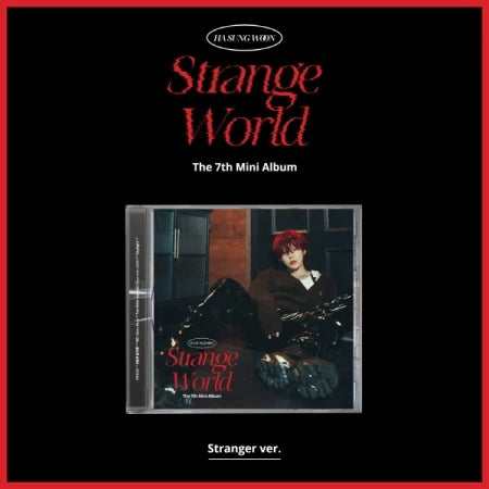 HA SUNG WOON 7TH MINI ALBUM STRANGE WORLD  JEWEL CASE VERSION