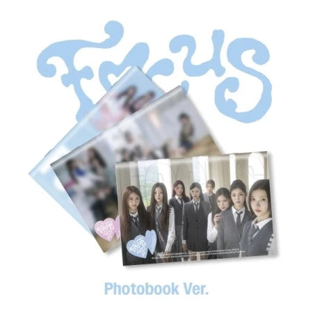 Hearts2Hearts - FOCUS (1st Mini album) (Photobook Version)