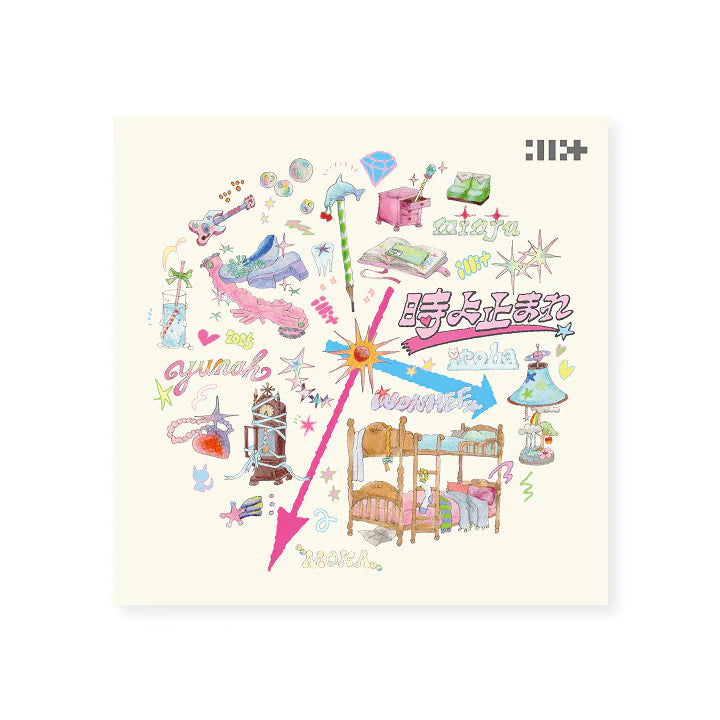 ILLIT - 時よ止まれ Stop Time ( Japan 1st Single album) (Standard