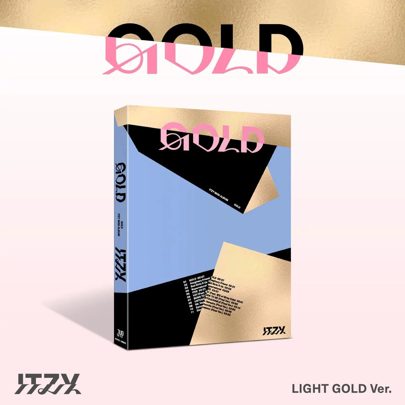 ITZY - GOLD (STANDARD Version) Light Gold