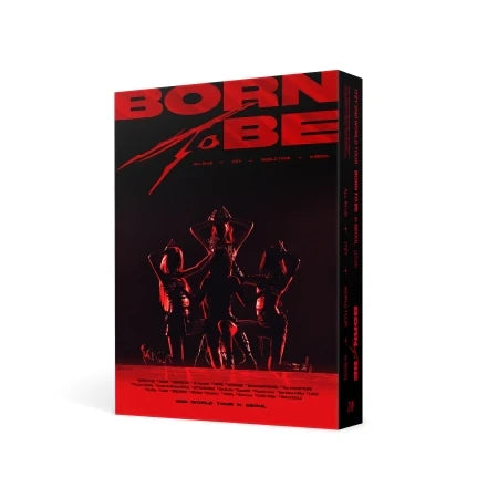 ITZY - 2ND WORLD TOUR BORN TO BE in SEOUL DVD with Pre-Order Gift