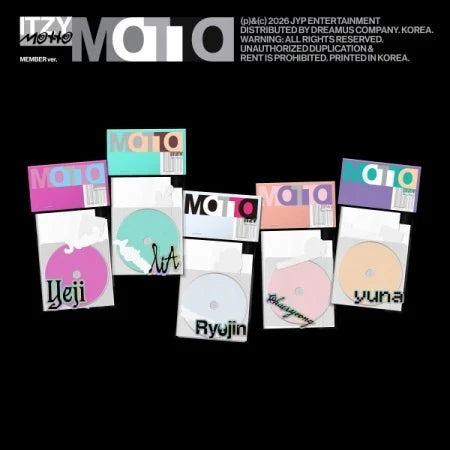 ITZY - Motto (12th MINI ALBUM) (Member Version)
