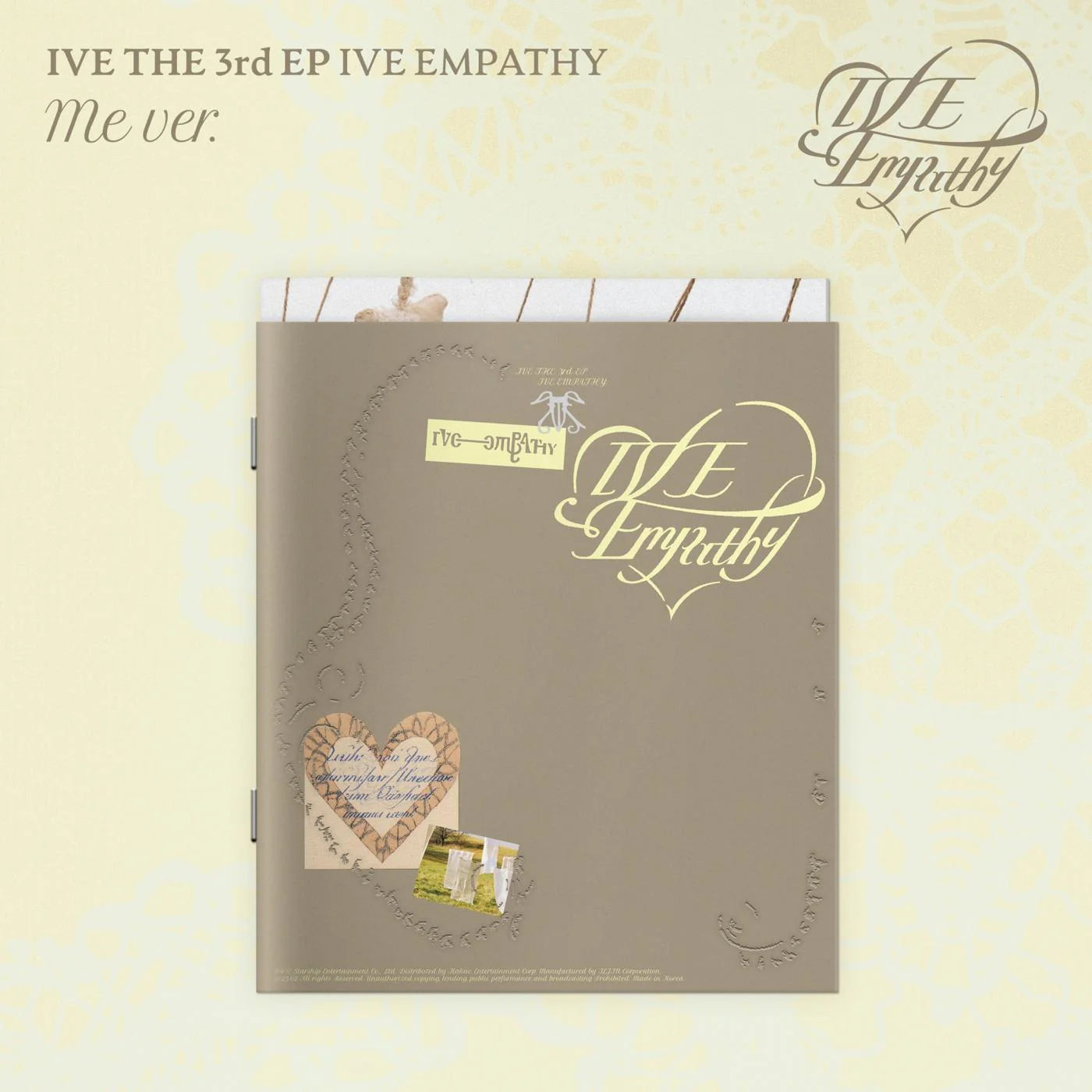 IVE - IVE EMPATHY (STANDARD) with Starship Gift - SOKOLLAB