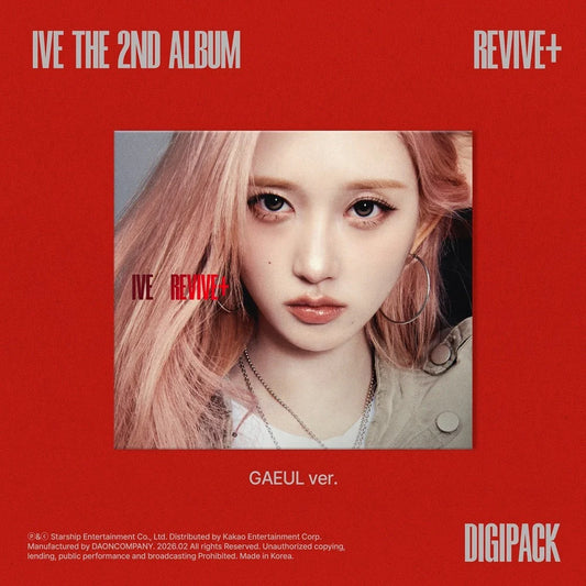 IVE - REVIVE+(THE 2ND ALBUM) (Digipack Version  Limited) GAEUL VERSION