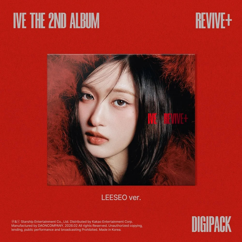 IVE - REVIVE+(THE 2ND ALBUM) (Digipack Version  Limited) LEESEO VERSION