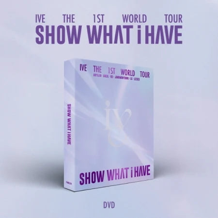 IVE - THE 1ST WORLD TOUR SHOW WHAT I HAVE DVD