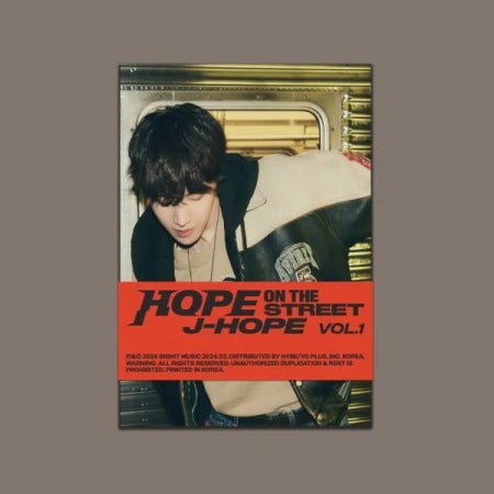 J-HOPE - SPECIAL ALBUM HOPE ON THE STREET VOL.1 Weverse Albums version