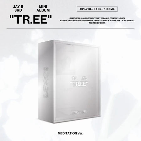 JAY B (GOT7) - TR.EE (3rd MINI ALBUM) (MEDITATION Version)