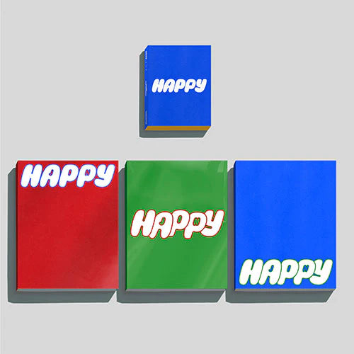 JIN of BTS - 1st MINI ALBUM HAPPY (SET_3 versions) & Weverse Albums