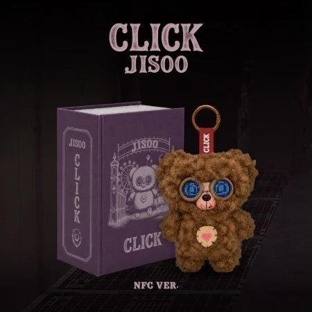 JISOO - CLICK (Single Album) (CLICK BABY BEAR NFC Version)