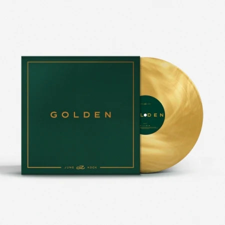 JUNGKOOK of BTS - solo album GOLDEN (LP)