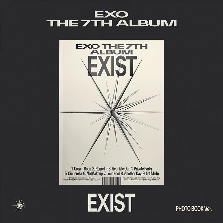 EXO - 7TH FULL ALBUM EXIST PHOTO BOOK VERSION E