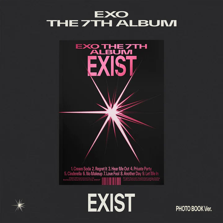 EXO - 7TH FULL ALBUM EXIST PHOTO BOOK VERSION X