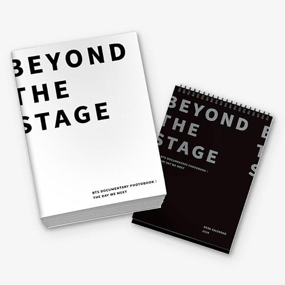 BTS BEYOND THE STAGE BTS DOCUMENTARY PHOTOBOOK THE DAY WE MEET