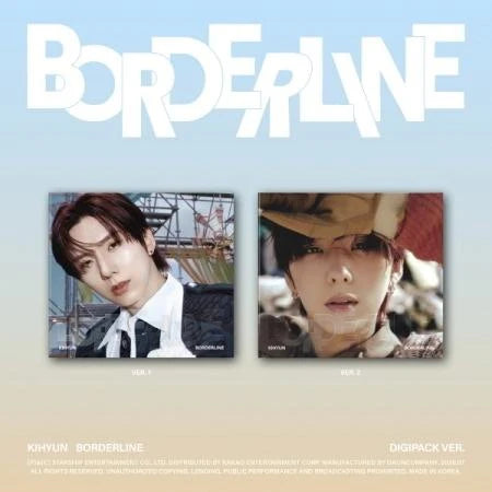 KIHYUN of MONSTA X - BORDERLINE (EP ALBUM) (DIGIPACK VER.)