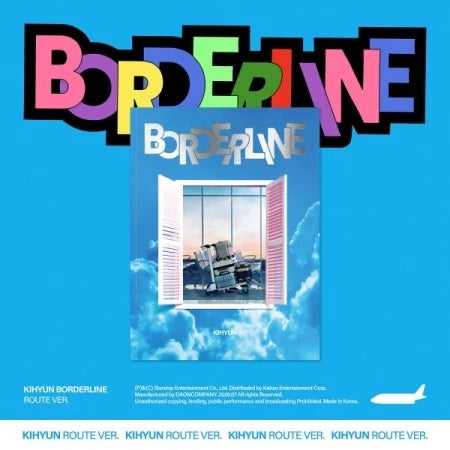 KIHYUN of MONSTA X - BORDERLINE (EP ALBUM) (STANDARD VER.) Route Version