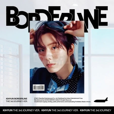 KIHYUN of MONSTA X - BORDERLINE (EP ALBUM) (STANDARD VER.) The 3rd Journey Version