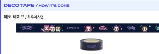 KPOP DEMON HUNTERS OFFICIAL - Masking Tape (How Its Done)