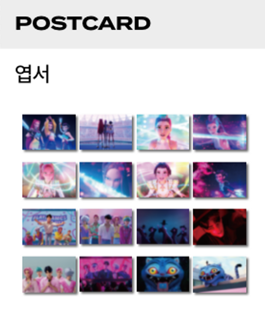 KPOP DEMON HUNTERS OFFICIAL - Postcard
