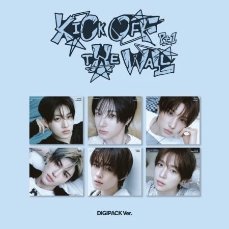 KickFlip - (KICK OFF THE WALL Pt.1) (5th Mini Album) Digipak Version