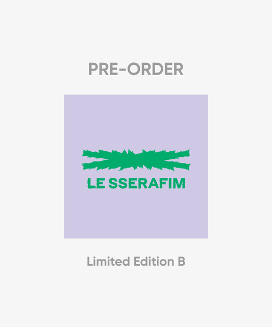 LE SSERAFIM - JAPAN ALBUM CRAZY LIMITED B (CD+MUSIC CARD)