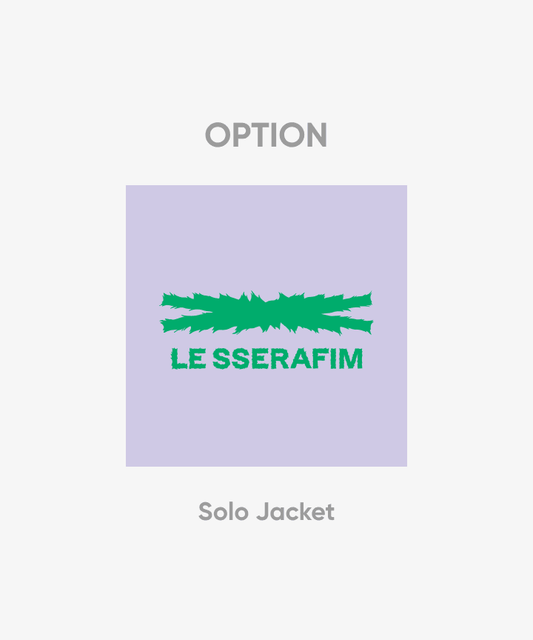 LE SSERAFIM - JAPAN ALBUM CRAZY SOLO EDITION